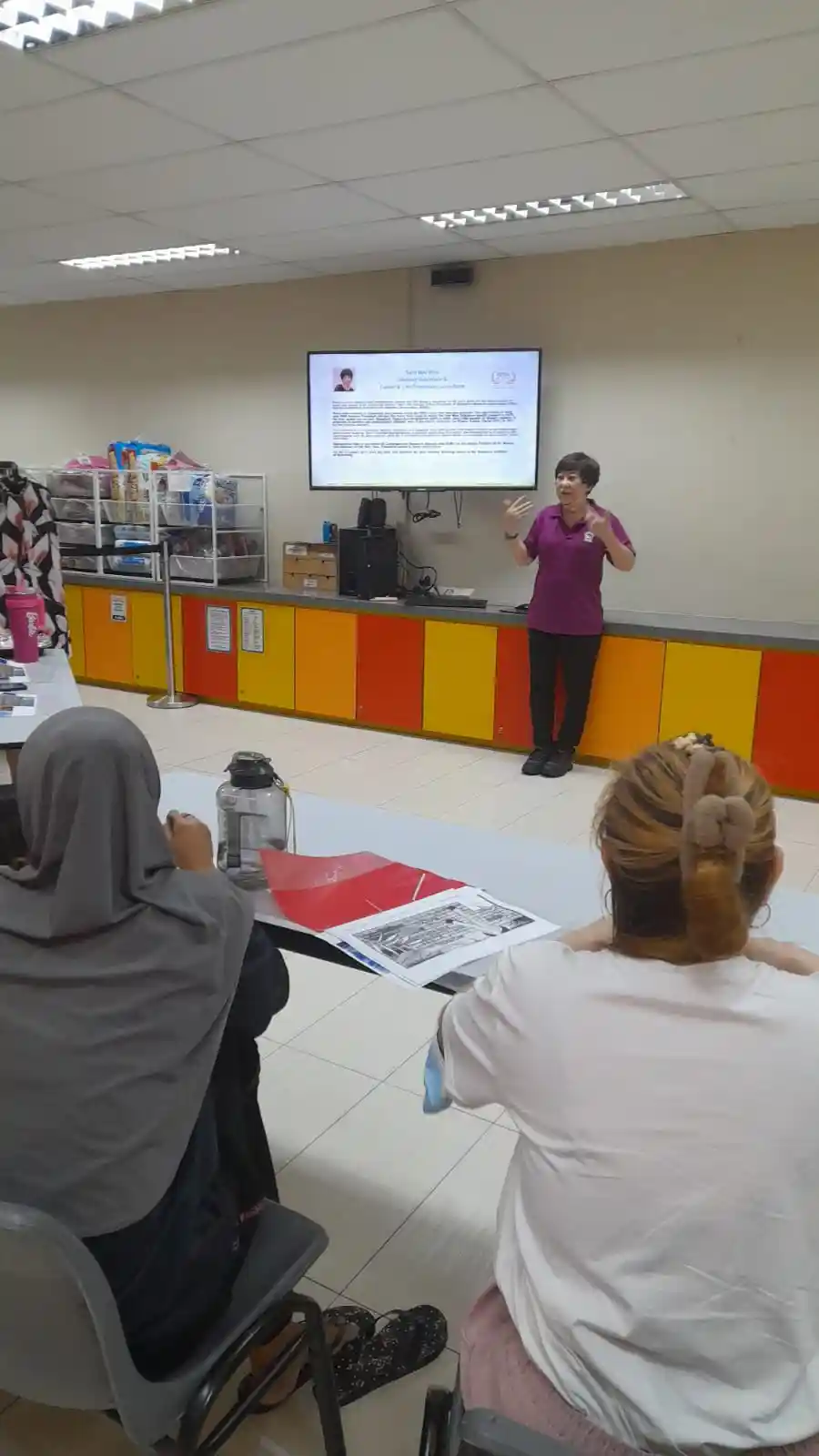 Project Taking Charge workshop with AFC Temporary Shelter residents